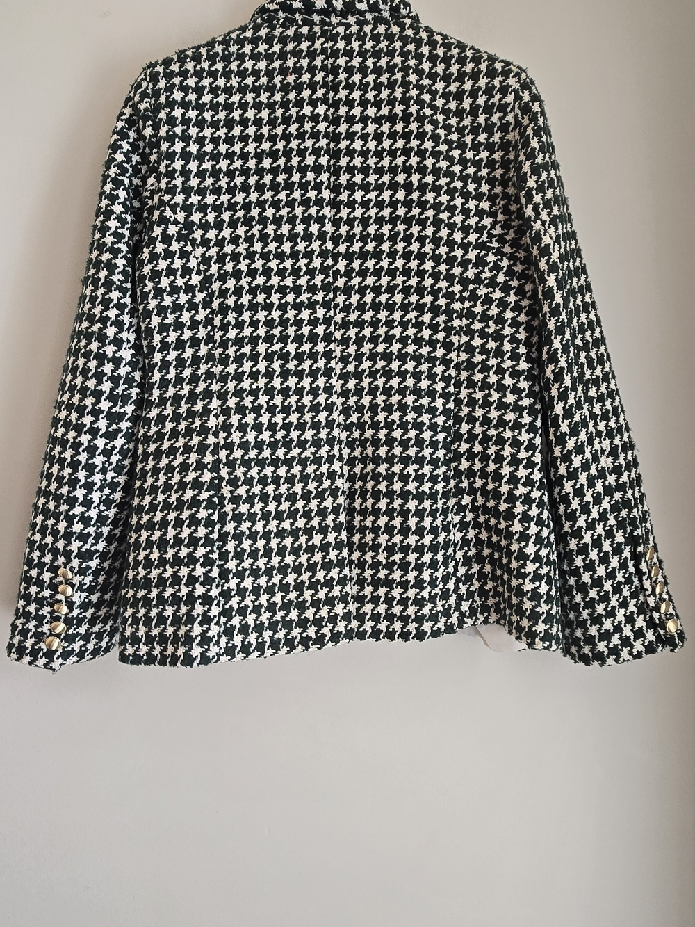 House of Harlow 1960 Black & White Houndstooth Blazer
